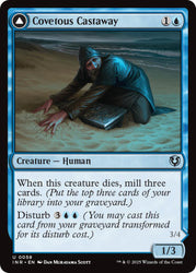 Covetous Castaway // Ghostly Castigator [Innistrad Remastered] Magic: The Gathering
