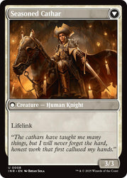 Ambitious Farmhand // Seasoned Cathar [Innistrad Remastered] Magic: The Gathering