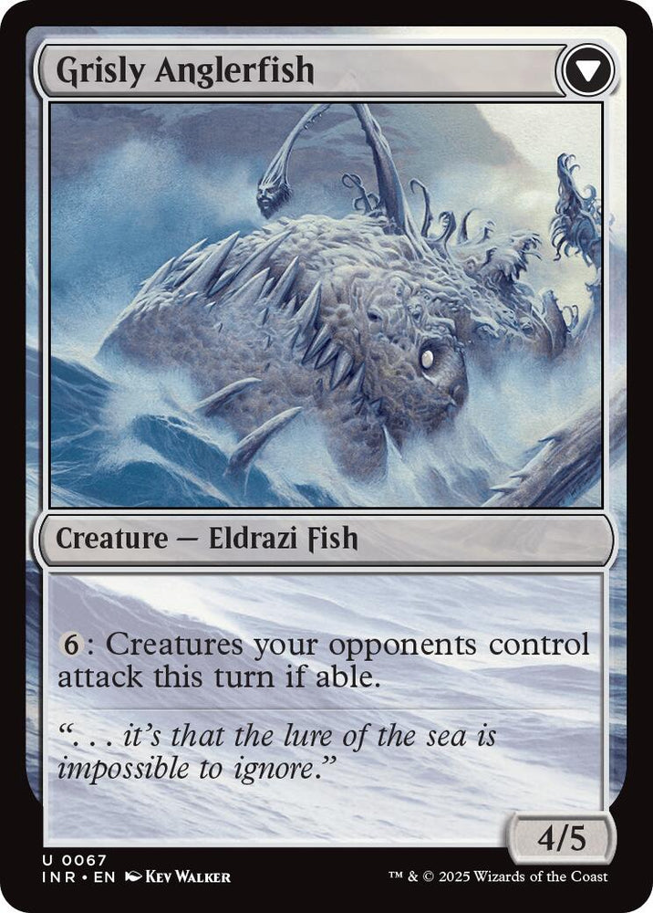 Grizzled Angler // Grisly Anglerfish [Innistrad Remastered] Magic: The Gathering