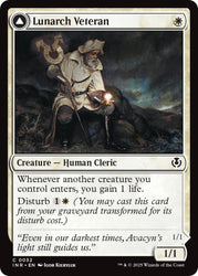 Lunarch Veteran // Luminous Phantom [Innistrad Remastered] Magic: The Gathering