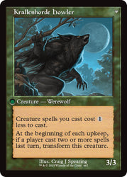 Duskwatch Recruiter // Krallenhorde Howler (Retro Frame) [Innistrad Remastered] Magic: The Gathering