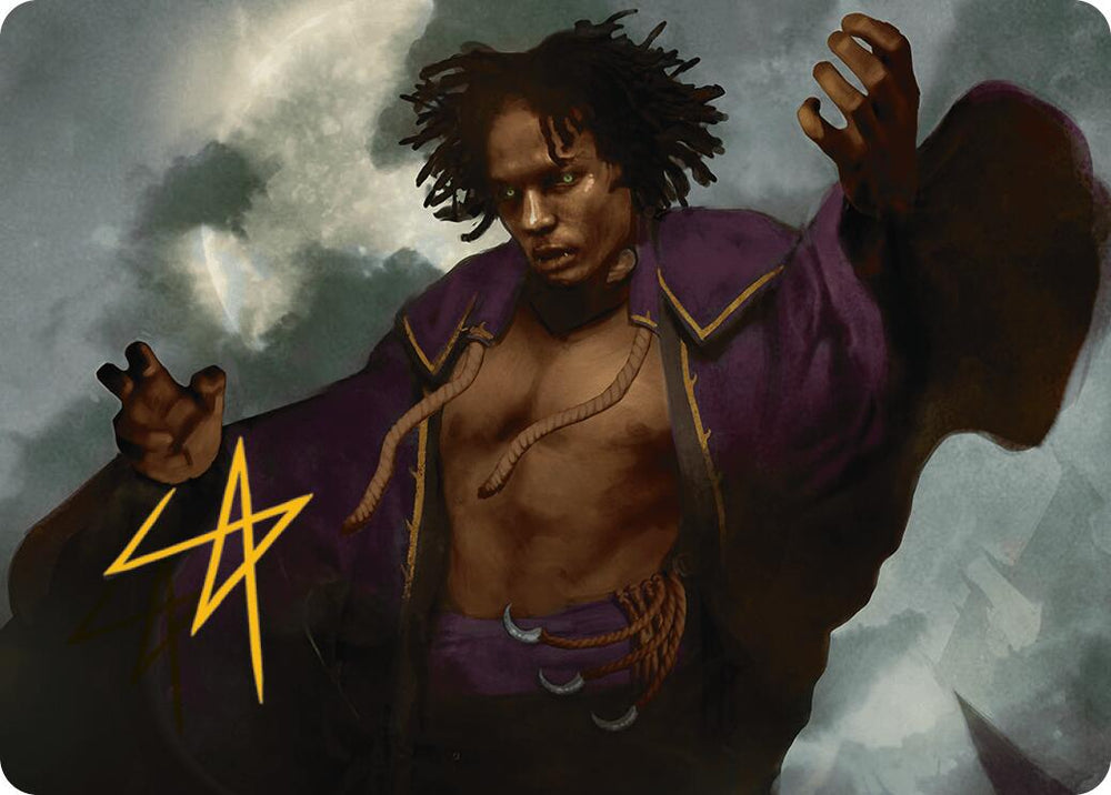 Bloodline Keeper Art Card (Gold-Stamped Signature) [Innistrad Remastered Art Series] Magic: The Gathering