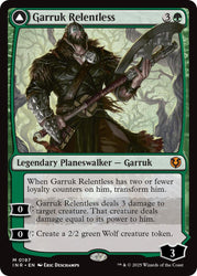 Garruk Relentless // Garruk, the Veil-Cursed [Innistrad Remastered] Magic: The Gathering