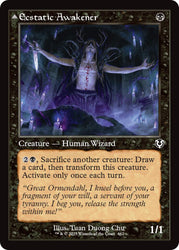 Ecstatic Awakener // Awoken Demon (Retro Frame) [Innistrad Remastered] Magic: The Gathering
