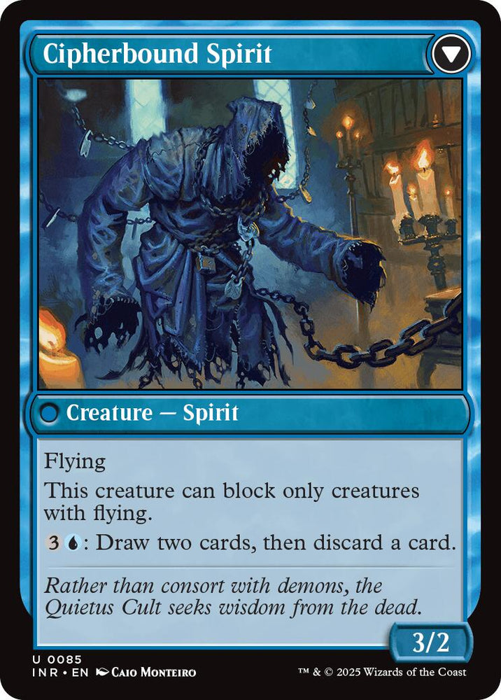 Soulcipher Board // Cipherbound Spirit [Innistrad Remastered] Magic: The Gathering