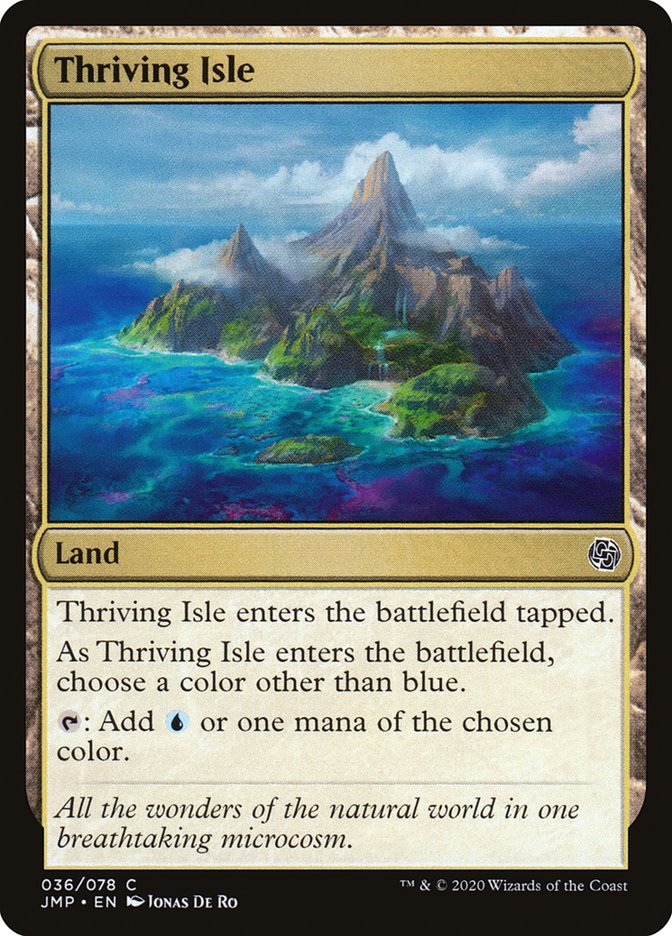 Thriving Isle [Jumpstart] Magic: The Gathering
