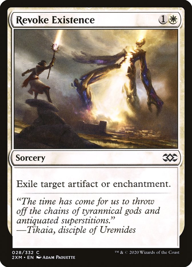 Revoke Existence [Double Masters] Magic: The Gathering