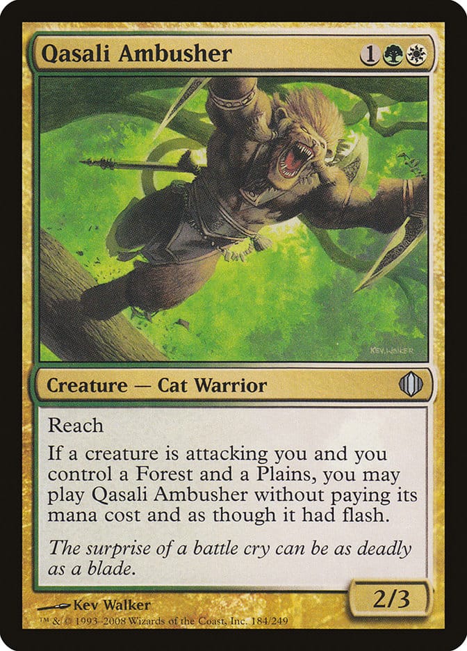 Qasali Ambusher [Shards of Alara] Magic: The Gathering