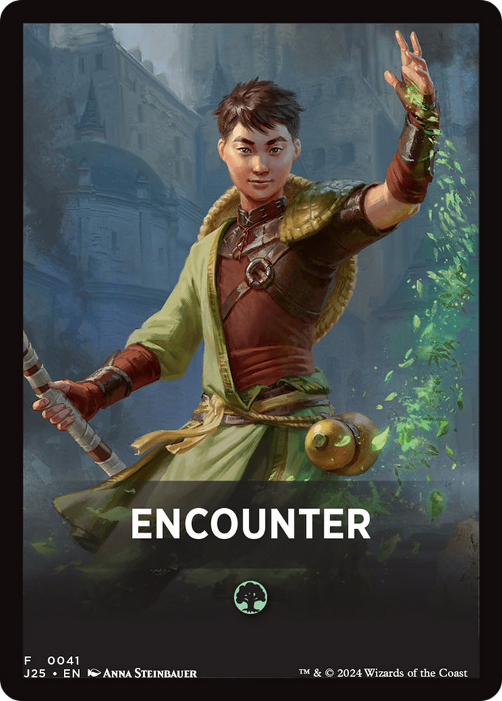 Encounter Theme Card [Foundations Jumpstart Front Cards] Magic: The Gathering