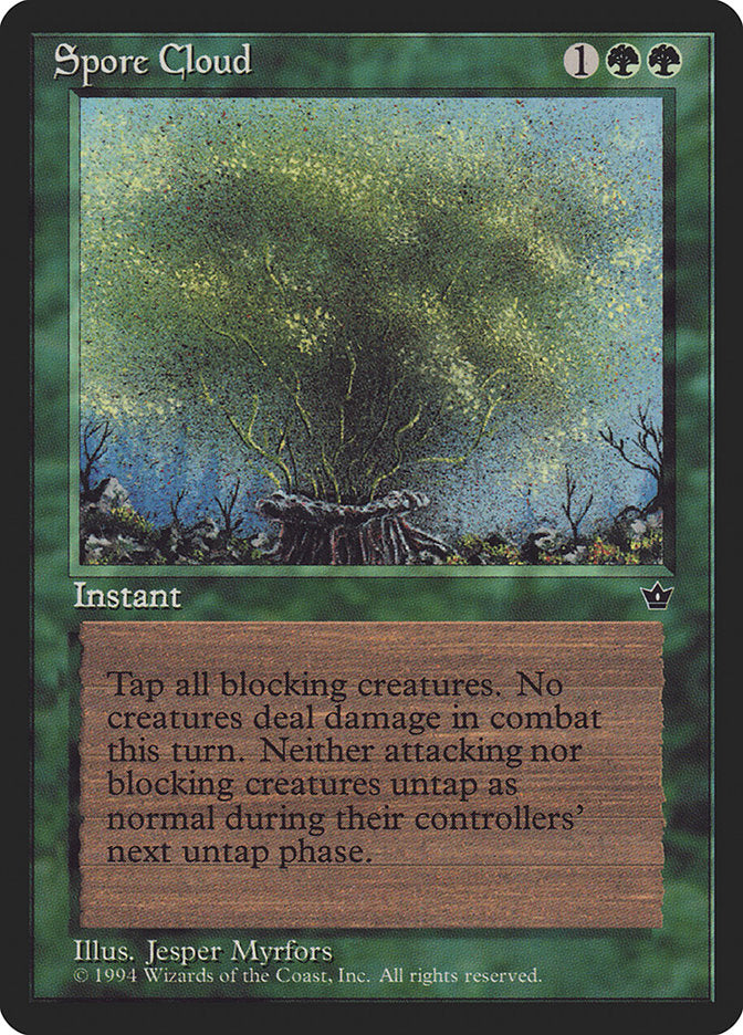 Spore Cloud (Jesper Myrfors) [Fallen Empires] Magic: The Gathering