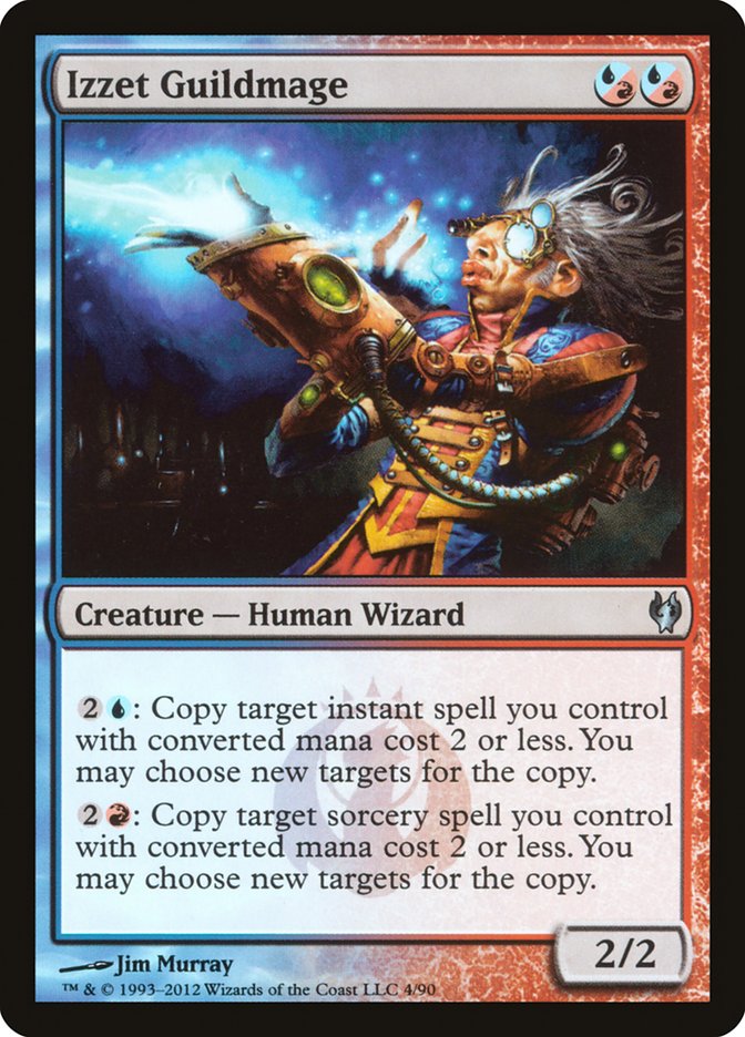 Izzet Guildmage [Duel Decks: Izzet vs. Golgari] Magic: The Gathering