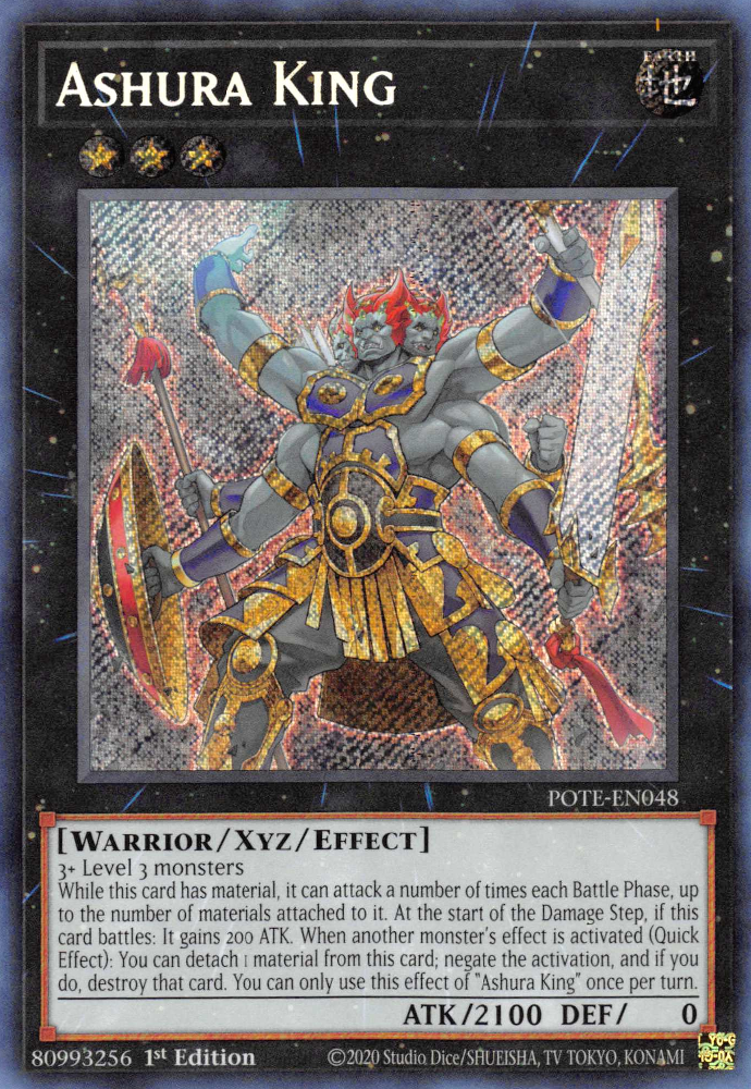 Ashura King [POTE-EN048] Secret Rare - Yugioh Cards For Your TCG Needs!