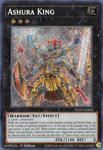 Ashura King [POTE-EN048] Secret Rare - Yugioh Cards For Your TCG Needs!