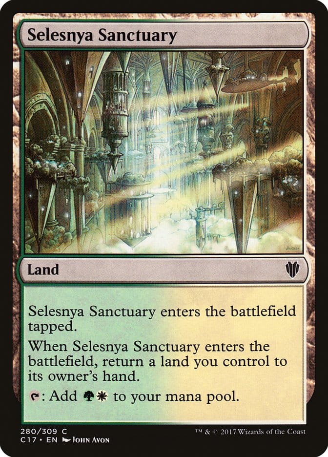 Selesnya Sanctuary [Commander 2017] Magic: The Gathering