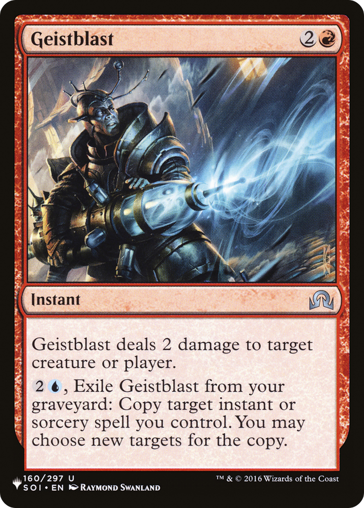 Geistblast [The List] Magic: The Gathering
