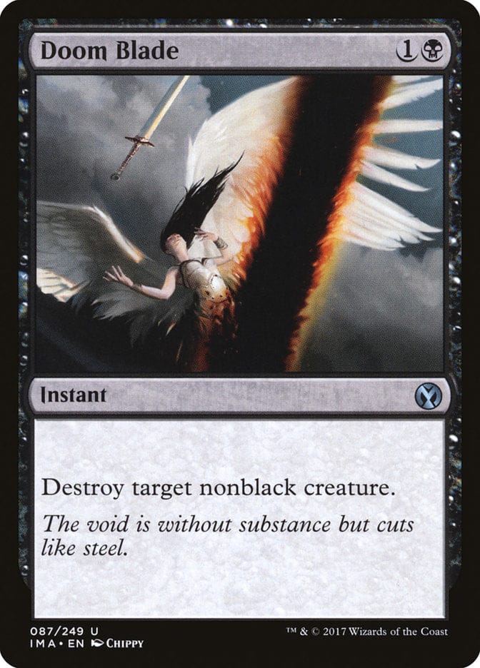 Doom Blade [Iconic Masters] Magic: The Gathering