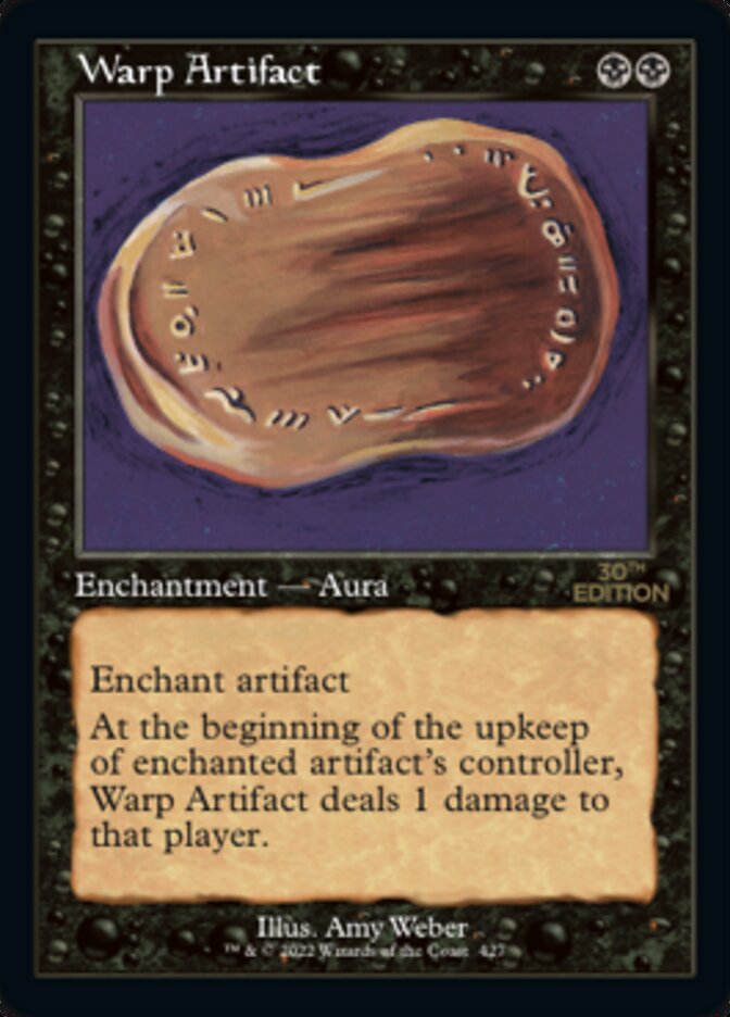 Warp Artifact (Retro) [30th Anniversary Edition] Magic: The Gathering