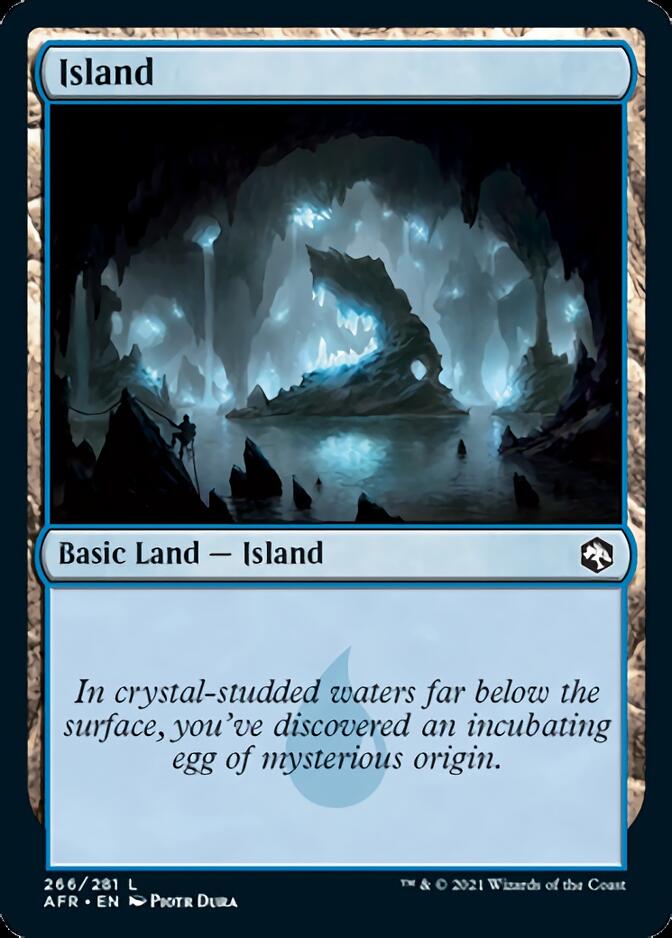 Island (266) [Dungeons & Dragons: Adventures in the Forgotten Realms] Magic: The Gathering