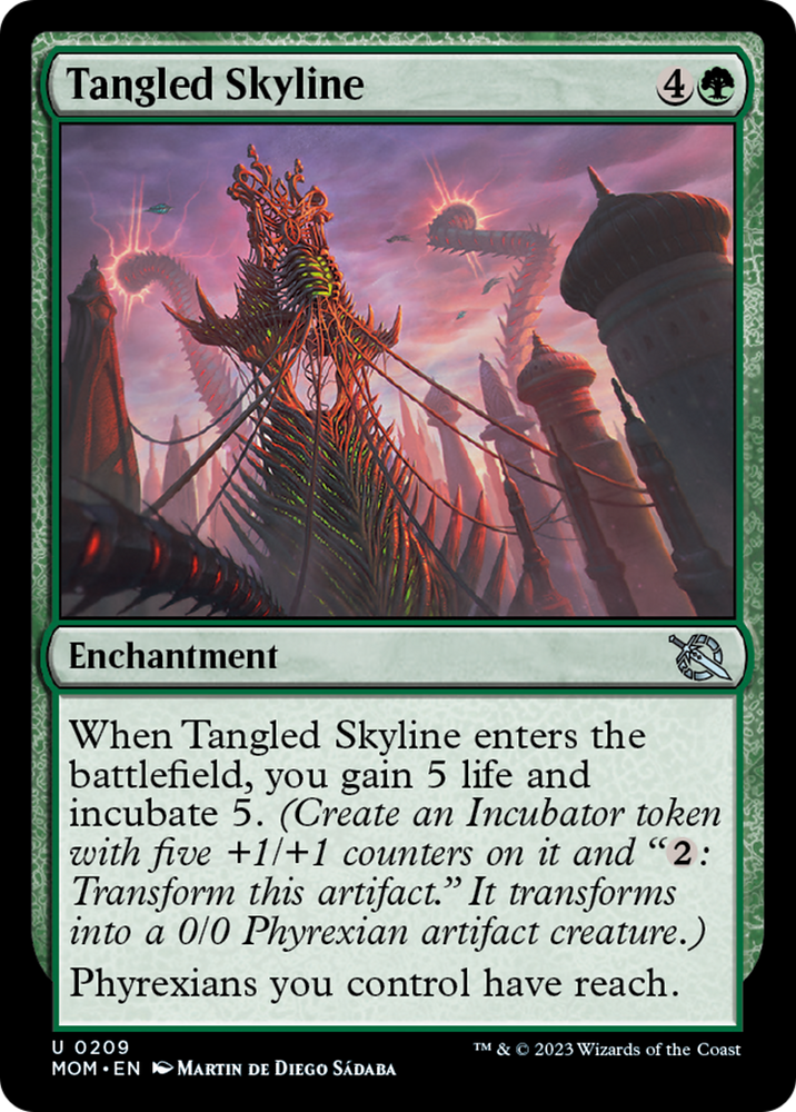 Tangled Skyline [March of the Machine] Magic: The Gathering