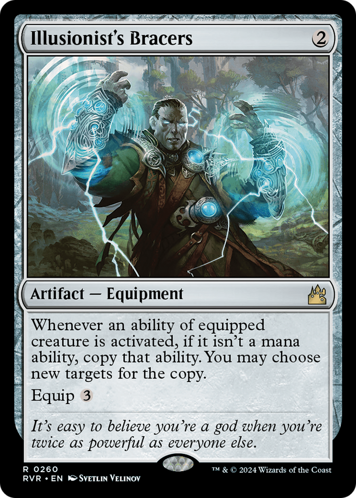 Illusionist's Bracers [Ravnica Remastered] Magic: The Gathering