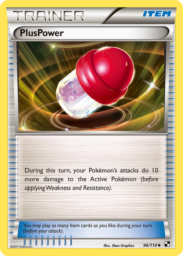 PlusPower (96/114) [Black & White: Base Set] Pokémon