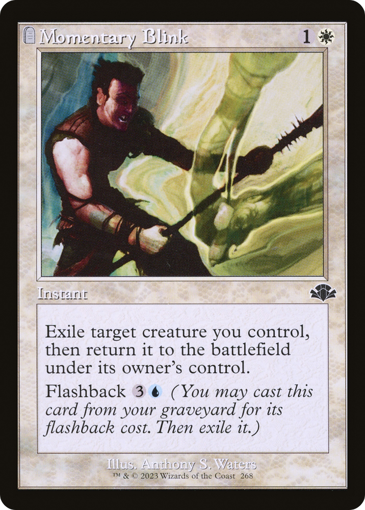 Momentary Blink (Retro) [Dominaria Remastered] Magic: The Gathering