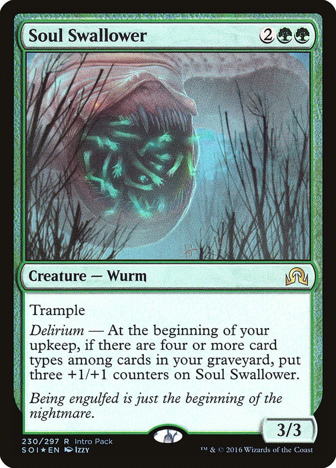 Soul Swallower (Intro Pack) [Shadows over Innistrad Promos] Magic: The Gathering