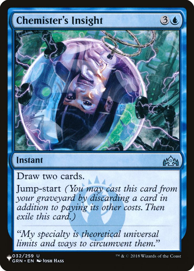 Chemister's Insight [The List] Magic: The Gathering