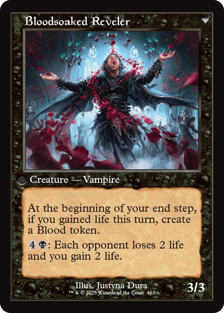 Restless Bloodseeker // Bloodsoaked Reveler (Retro Frame) [Innistrad Remastered] Magic: The Gathering