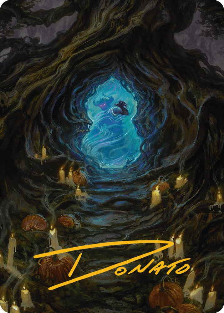 Conjurer's Closet Art Card (Gold-Stamped Signature) [Innistrad Remastered Art Series] Magic: The Gathering