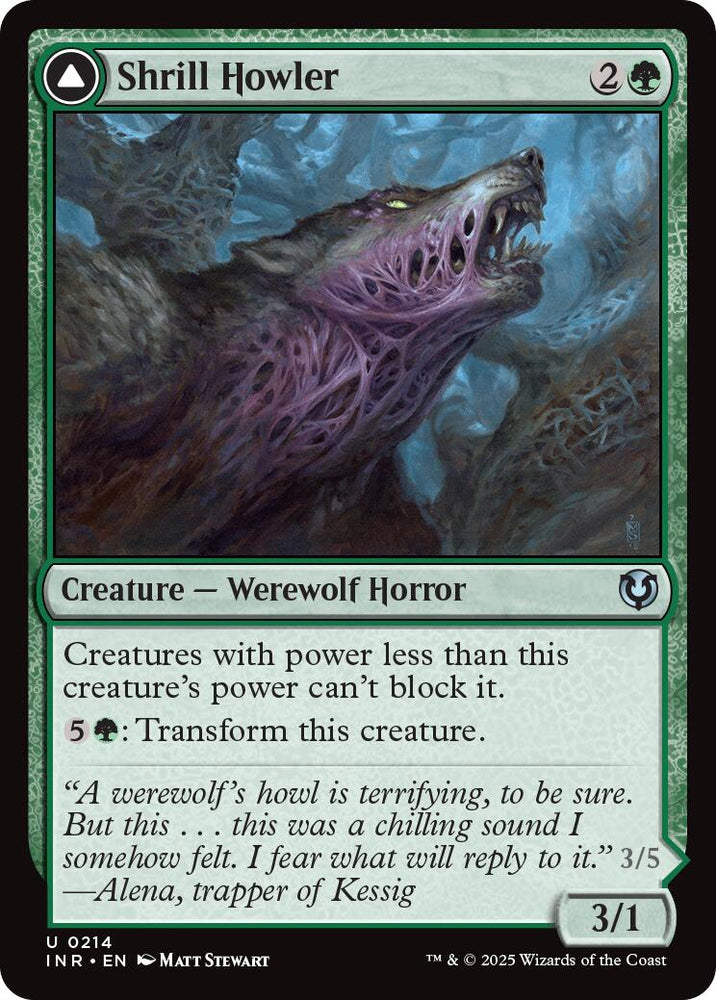 Shrill Howler // Howling Chorus [Innistrad Remastered] Magic: The Gathering