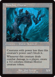 Shrill Howler // Howling Chorus (Retro Frame) [Innistrad Remastered] Magic: The Gathering