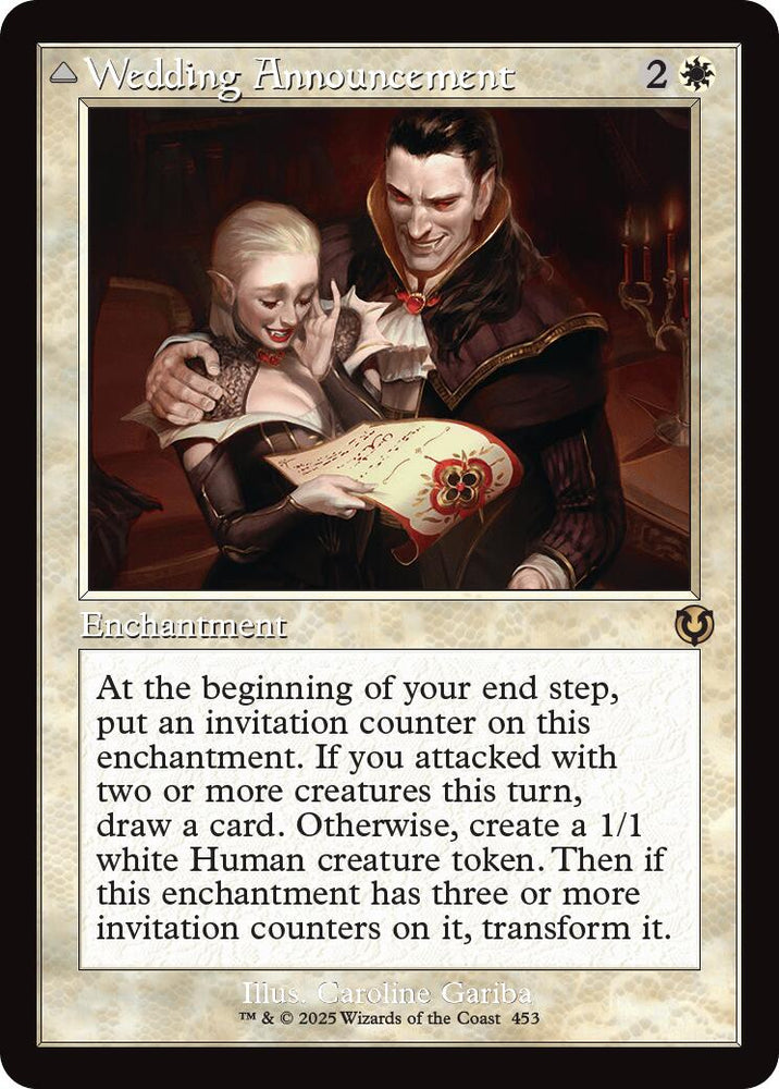 Wedding Announcement // Wedding Festivity (Retro Frame) [Innistrad Remastered] Magic: The Gathering