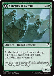 Villagers of Estwald // Howlpack of Estwald [Innistrad Remastered] Magic: The Gathering