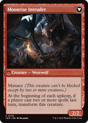 Village Messenger // Moonrise Intruder [Innistrad Remastered] Magic: The Gathering