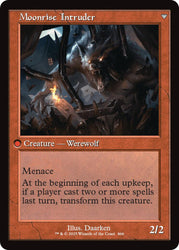 Village Messenger // Moonrise Intruder (Retro Frame) [Innistrad Remastered] Magic: The Gathering