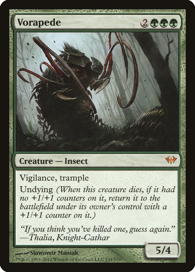 Vorapede [Dark Ascension] Magic: The Gathering