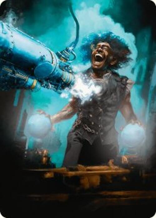 Laboratory Maniac Art Card [Innistrad Remastered Art Series] Magic: The Gathering