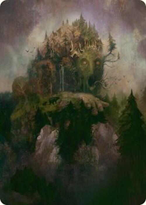 Cultivator Colossus Art Card [Innistrad Remastered Art Series] Magic: The Gathering