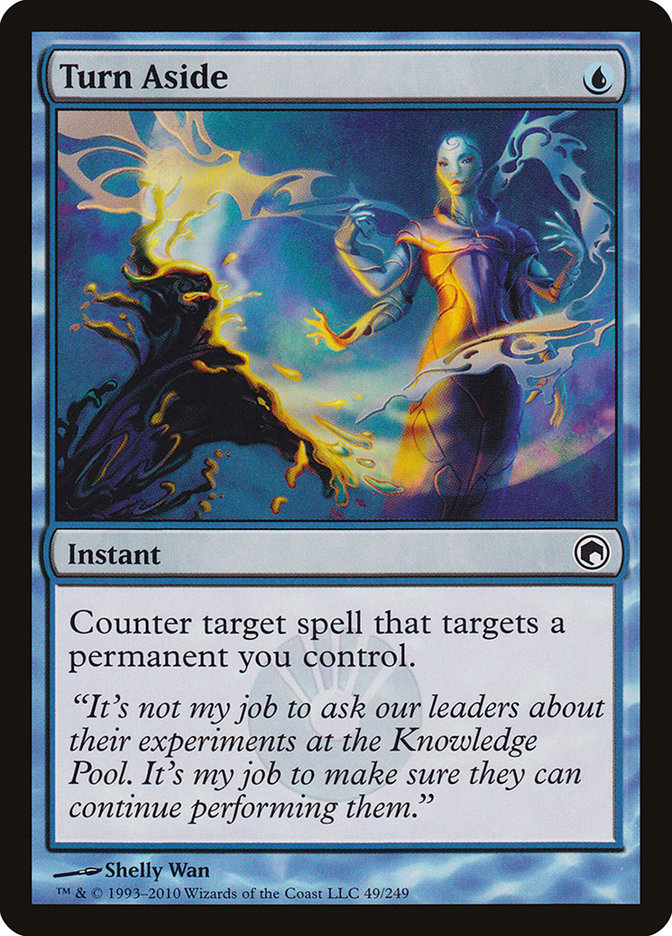 Turn Aside [Scars of Mirrodin] Magic: The Gathering