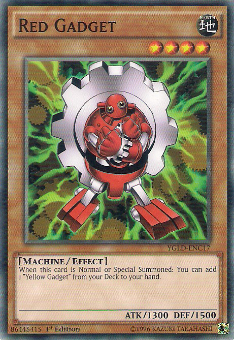 Red Gadget [YGLD-ENC17] Common Yu-Gi-Oh!