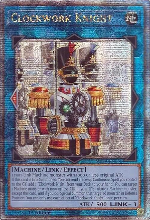 Clockwork Knight (Quarter Century Secret Rare) [SUDA-EN050] - Yugioh Cards For Your TCG Needs!