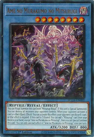 Ame no Murakumo no Mitsurugi [SUDA-EN092] Ultra Rare - Yugioh Cards For Your TCG Needs!