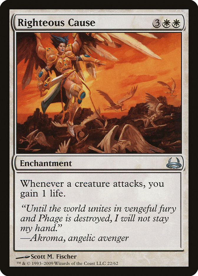 Righteous Cause [Duel Decks: Divine vs. Demonic] Magic: The Gathering
