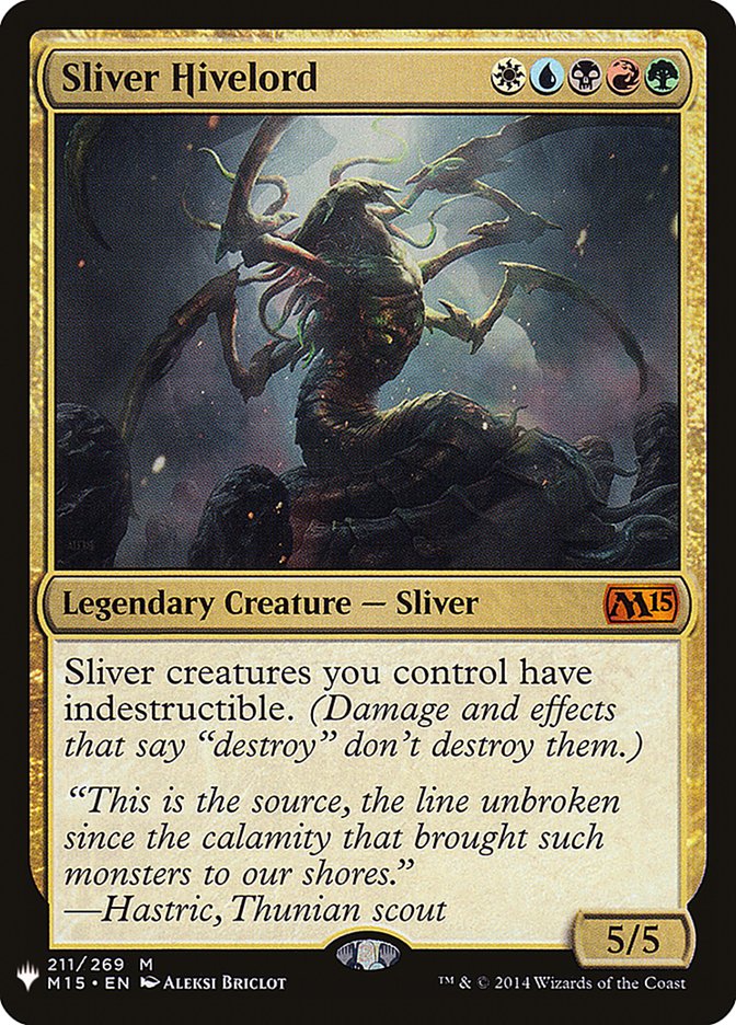 Sliver Hivelord [Mystery Booster] Magic: The Gathering