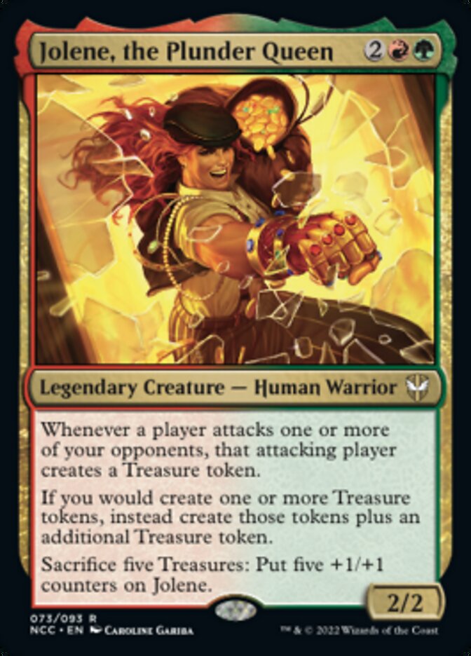 Jolene, the Plunder Queen [Streets of New Capenna Commander] Magic: The Gathering