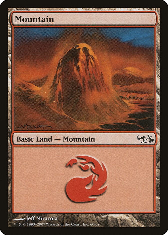 Mountain (60) [Duel Decks: Elves vs. Goblins] Magic: The Gathering