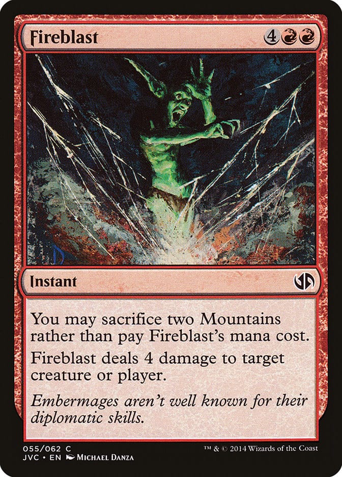 Fireblast [Duel Decks Anthology] Magic: The Gathering