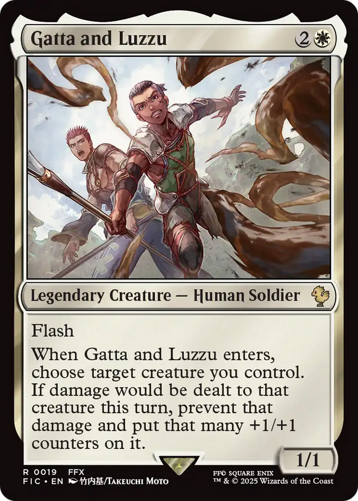 Gatta and Luzzu [FINAL FANTASY Commander] Magic: The Gathering