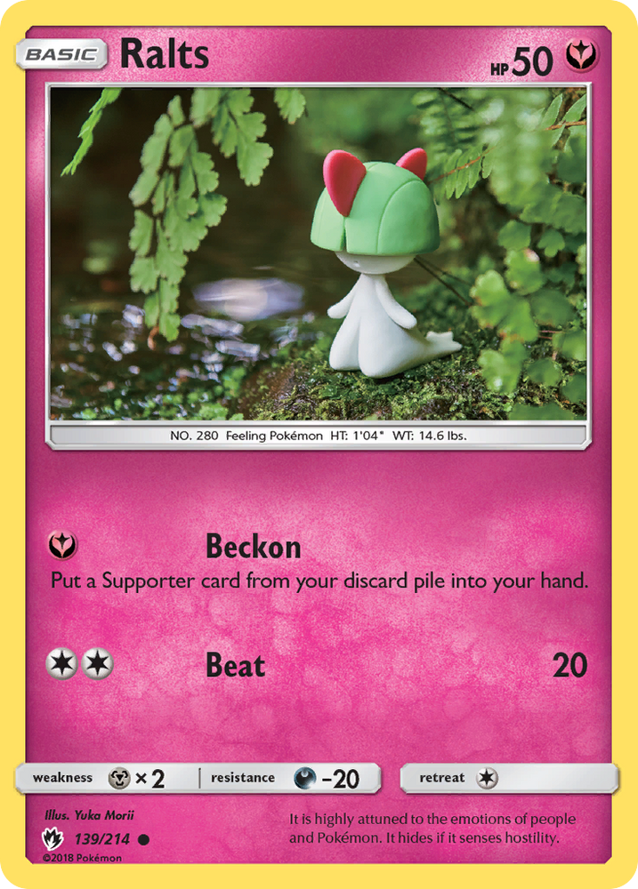 Ralts (139/214) [Sun & Moon: Lost Thunder] Pokémon